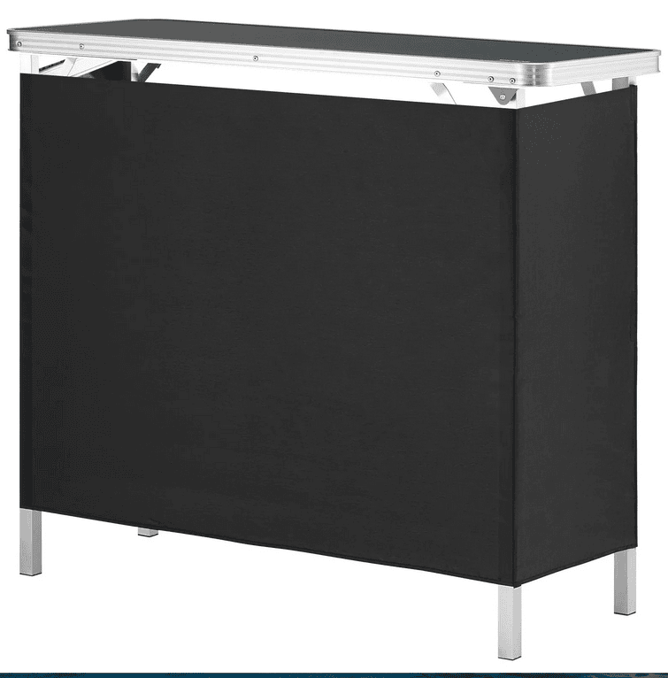 Portable bar setup for event