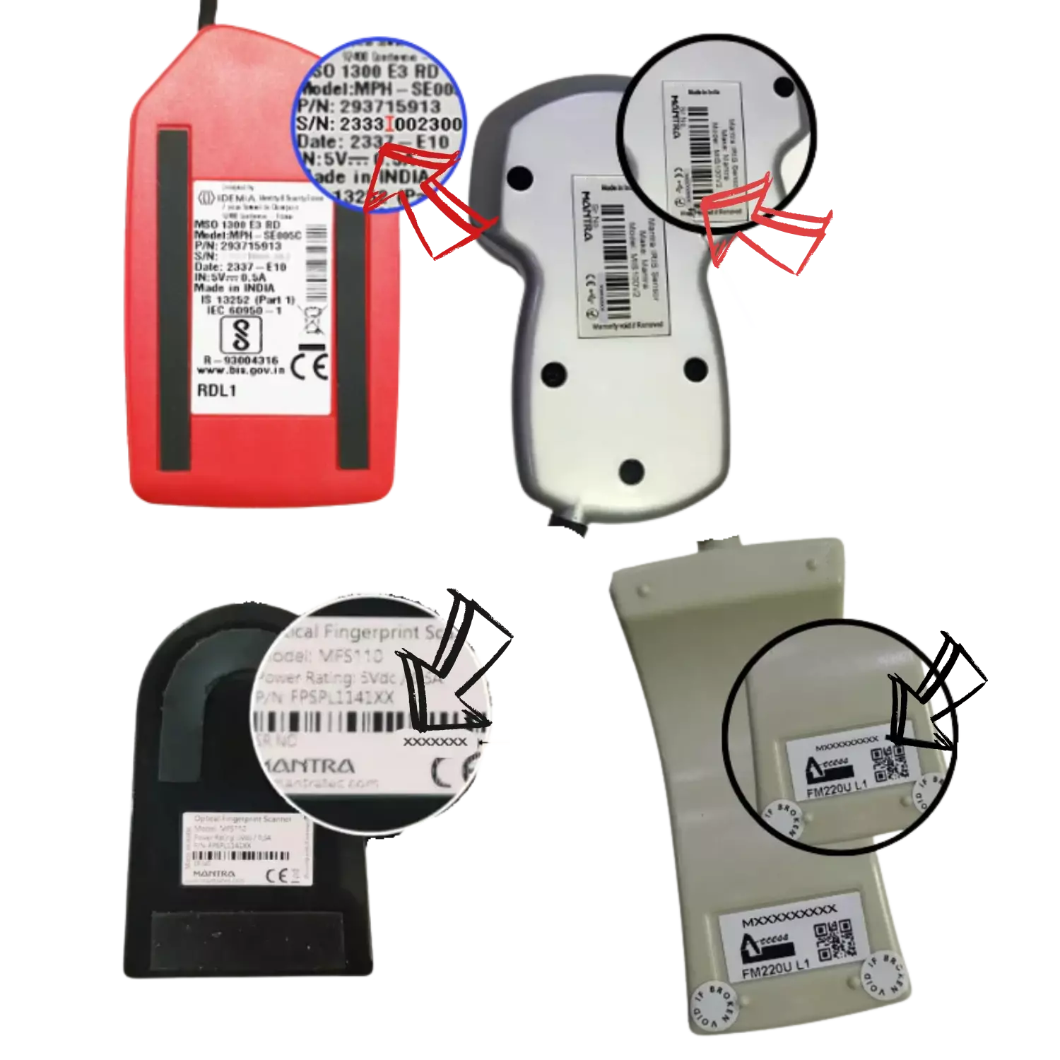 Online RD Service - Morpho, Mantra, Startek