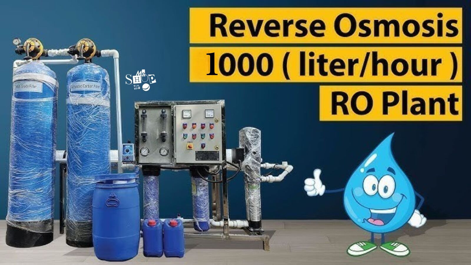 Setting Up a 1000 LPH Commercial RO System Plant for Your Business in Delhi NCR Setting Up a 1000 LPH Commercial RO System Plant for Your Business in Delhi NCR