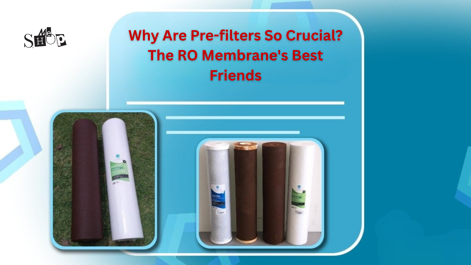 Why Are Pre-filters So Crucial? The RO Membrane's Best Friends Why Are Pre-filters So Crucial? The RO Membrane's Best Friends