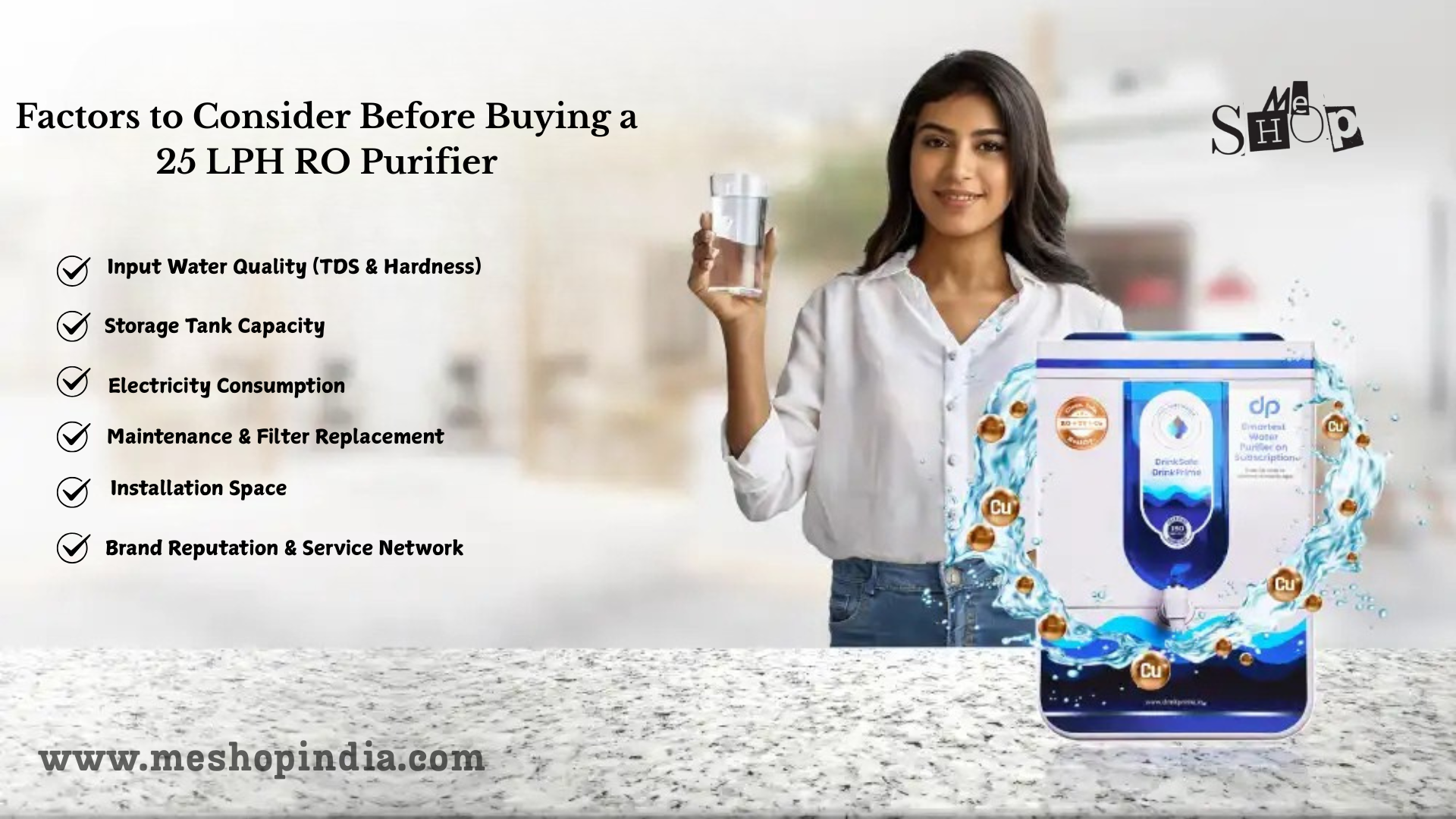 Factors to Consider Before Buying a 25 LPH RO Purifier