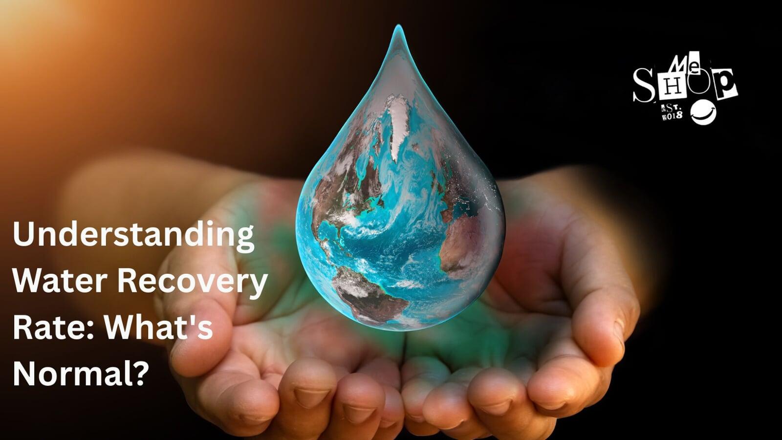 Understanding Water Recovery Rate: What's Normal?