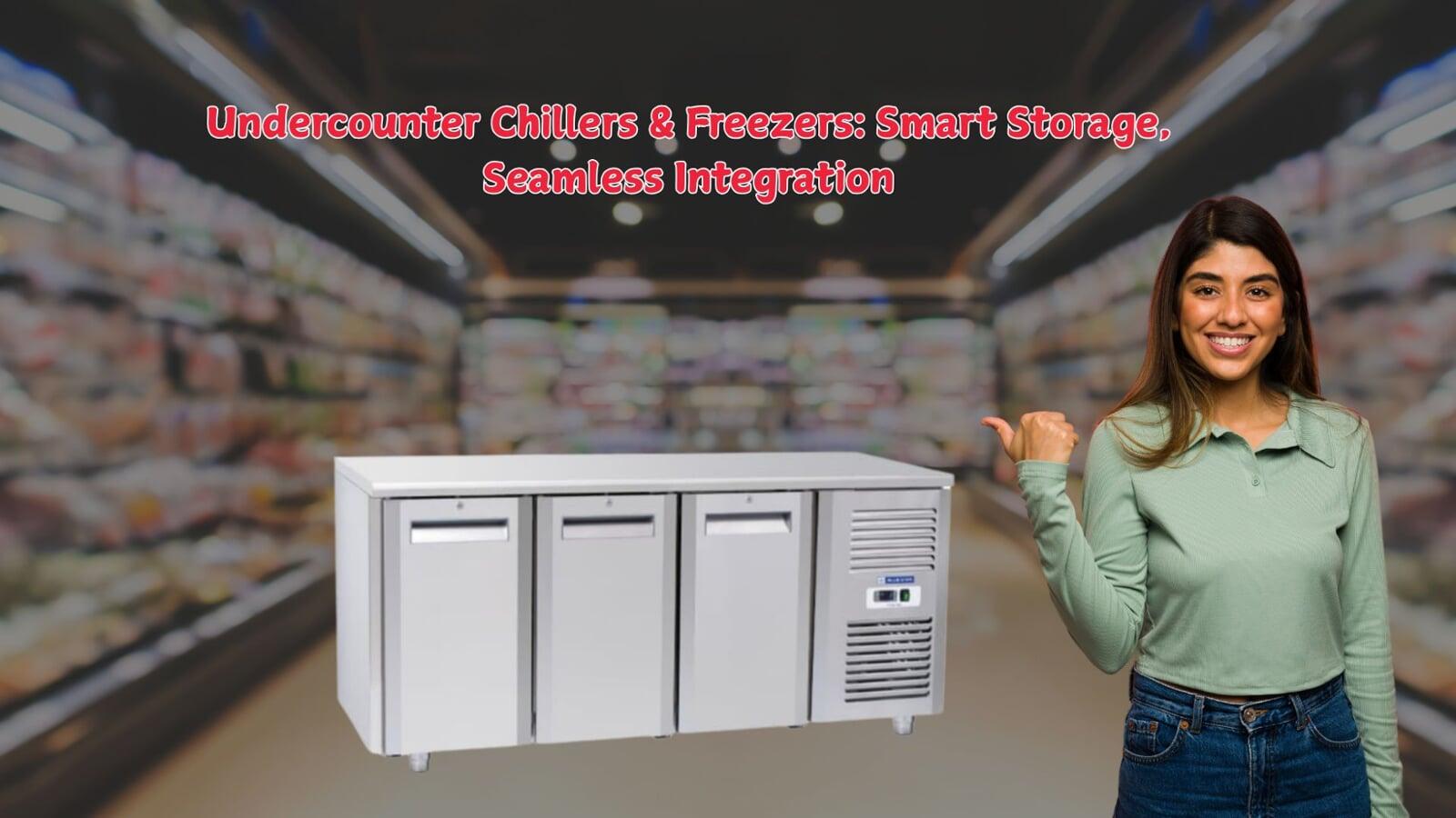 Undercounter Chillers & Freezers: Smart Storage, Seamless Integration