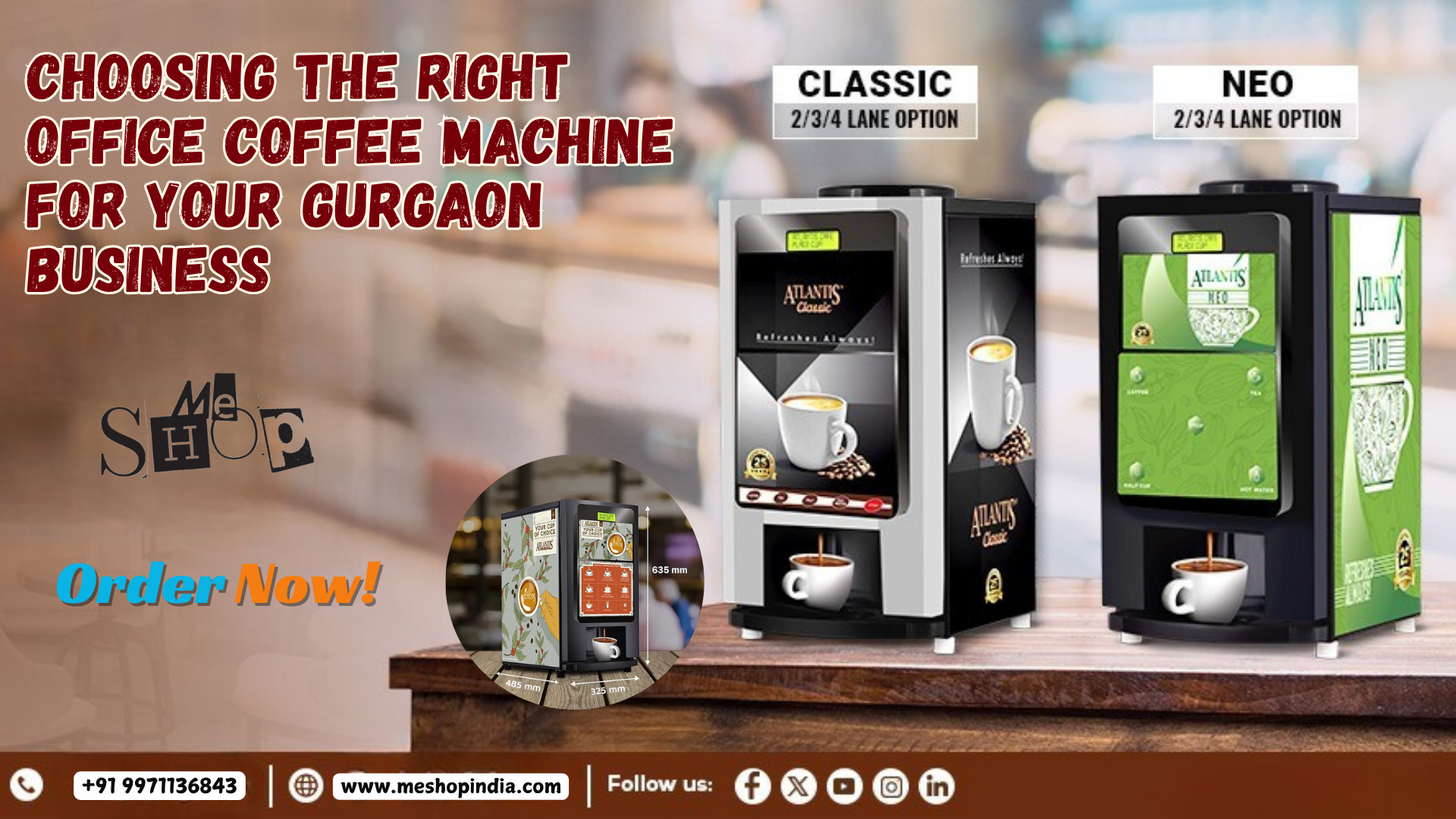 Choosing the Right Office Coffee Machine for Your Gurgaon Business: Choosing the Right Office Coffee Machine for Your Gurgaon Business: