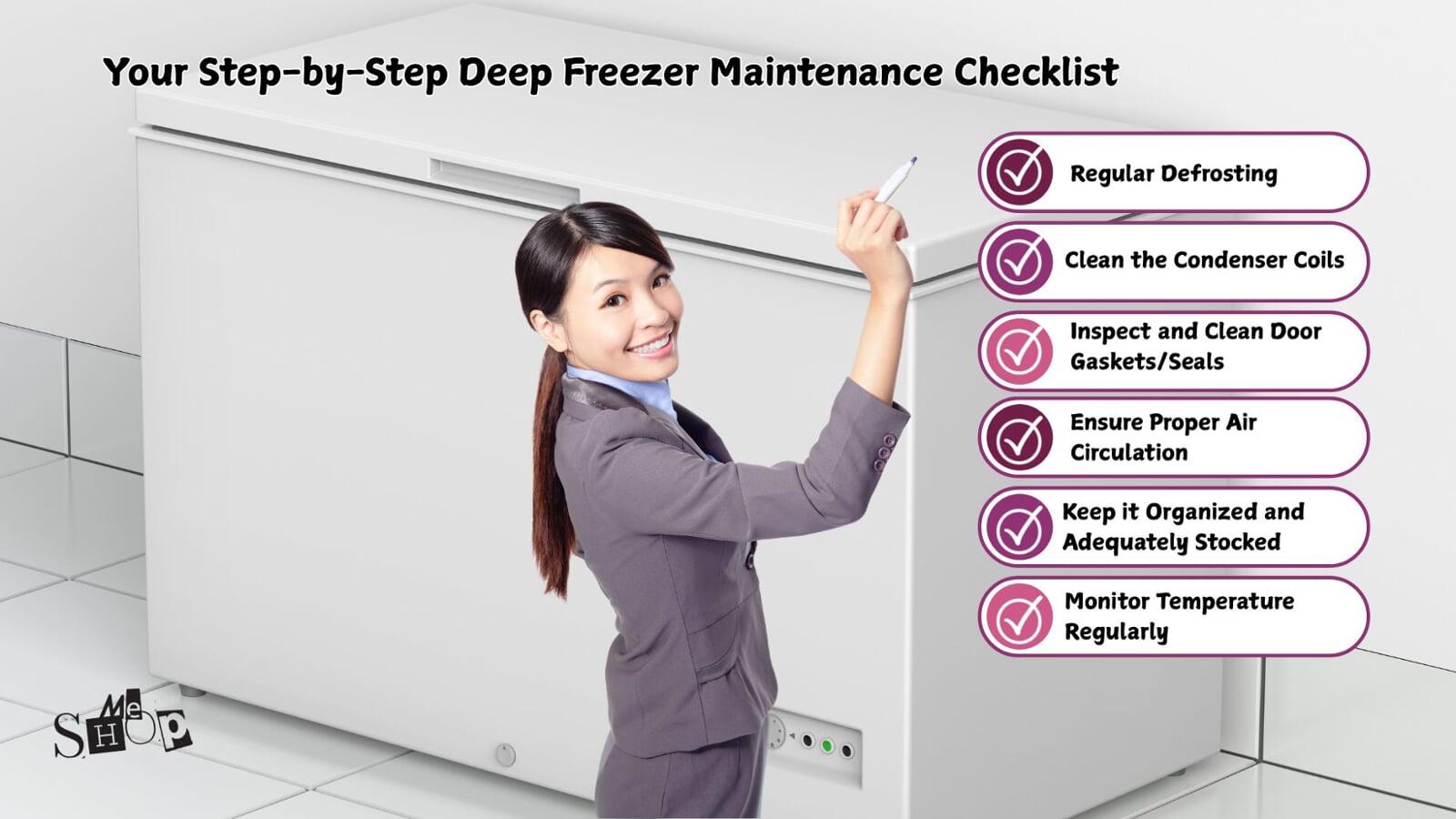 Your Step-by-Step Deep Freezer Maintenance Checklist Your Step-by-Step Deep Freezer Maintenance Checklist