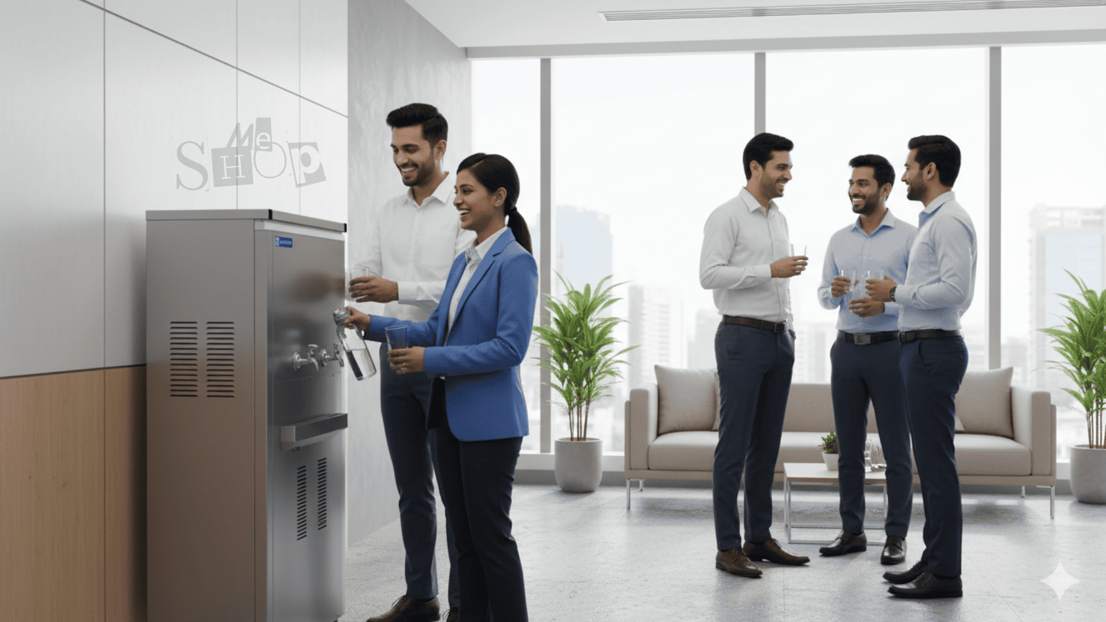 The Business Advantage: Why Faridabad Enterprises Should Choose Blue Star Water Coolers.