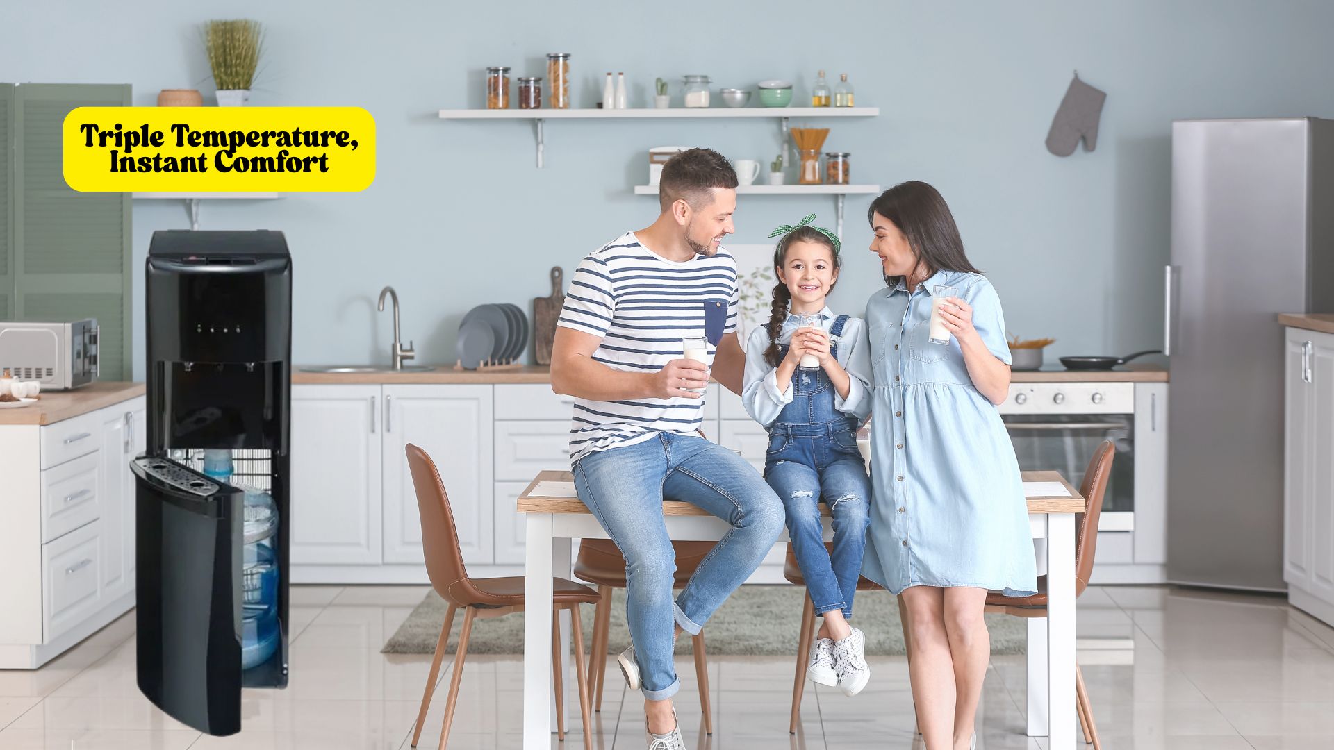 Triple Temperature, Instant Comfort Triple Temperature, Instant Comfort