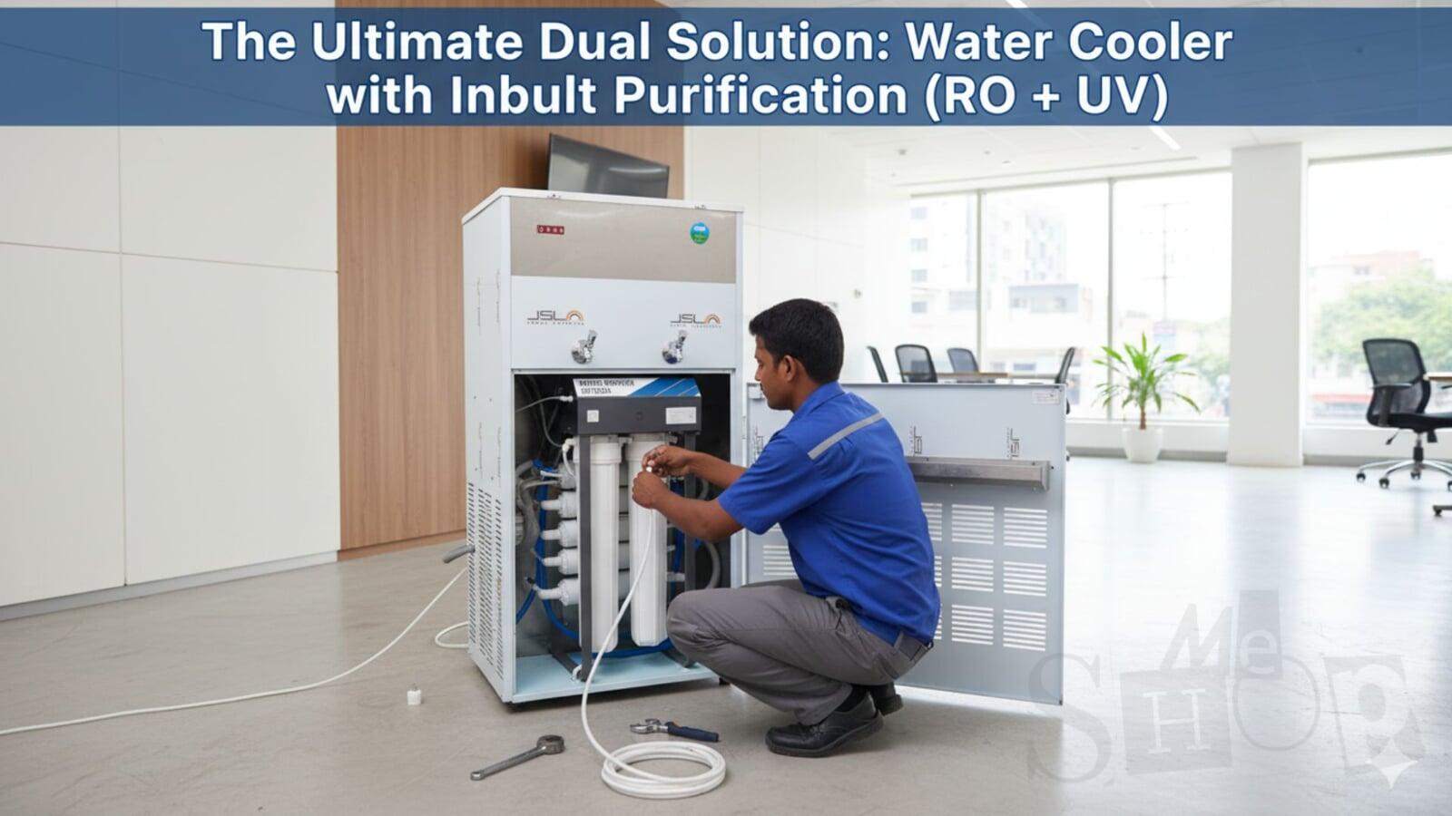 The Ultimate Dual Solution: Water Cooler with Inbuilt Purification (RO + UV) The Ultimate Dual Solution: Water Cooler with Inbuilt Purification (RO + UV)