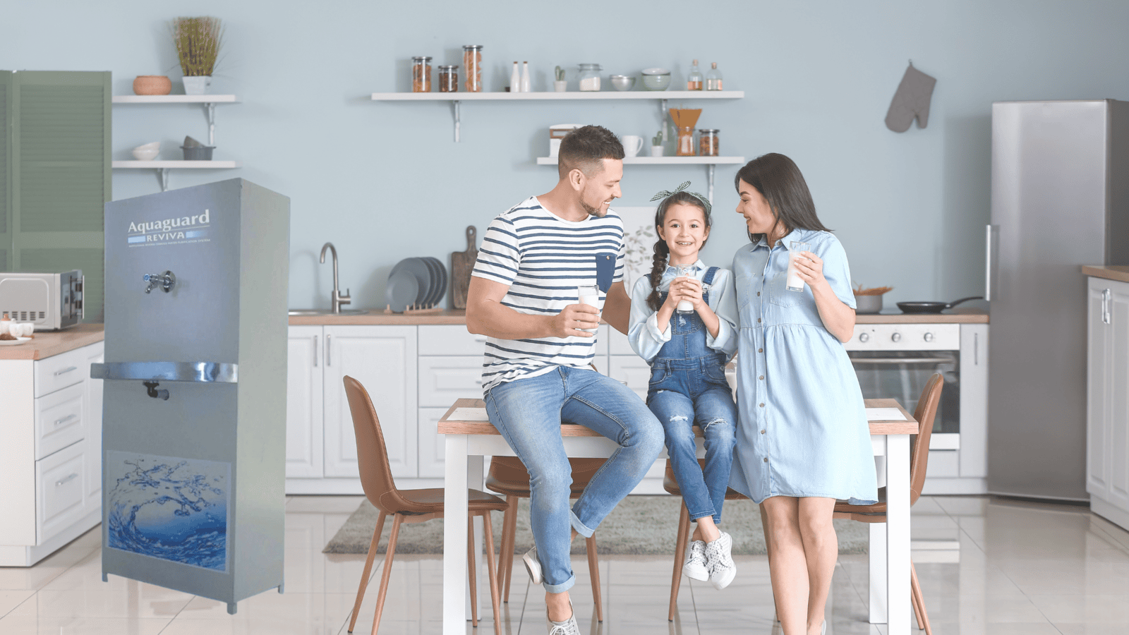 Key Features & Benefits: Aquaguard Reviva 50 Lph Basic vs. Storage Commercial Water Purifier