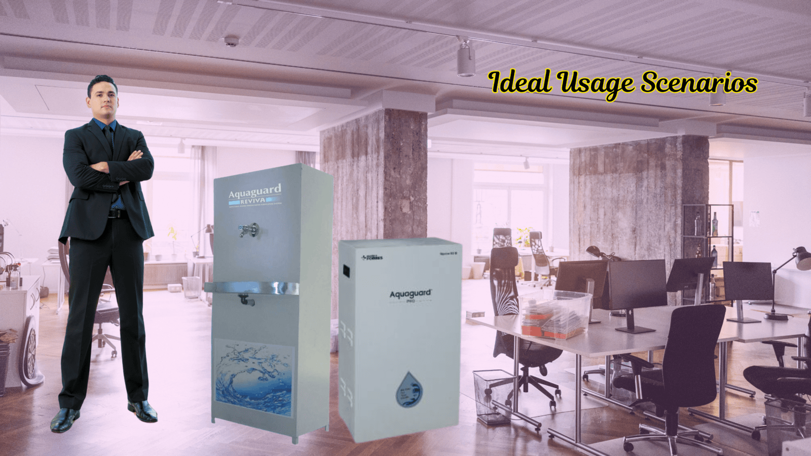 Ideal Usage of Aquaguard Reviva 50 Lph Basic vs. Storage Commercial Water Purifier