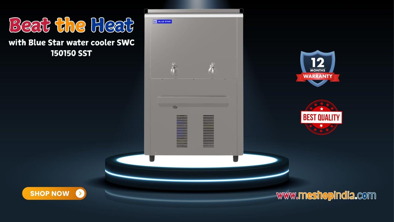 Overview of blue star water cooler swc 150150 sst
