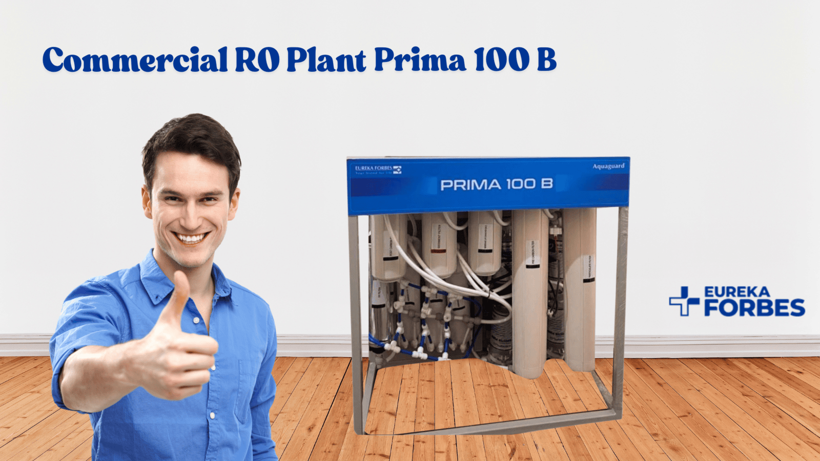 The Aquaguard Commercial RO Water Purifier Prima 100 B