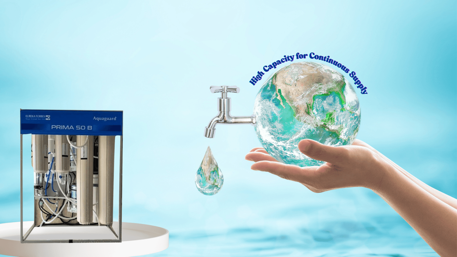 High Capacity for Continuous Supply