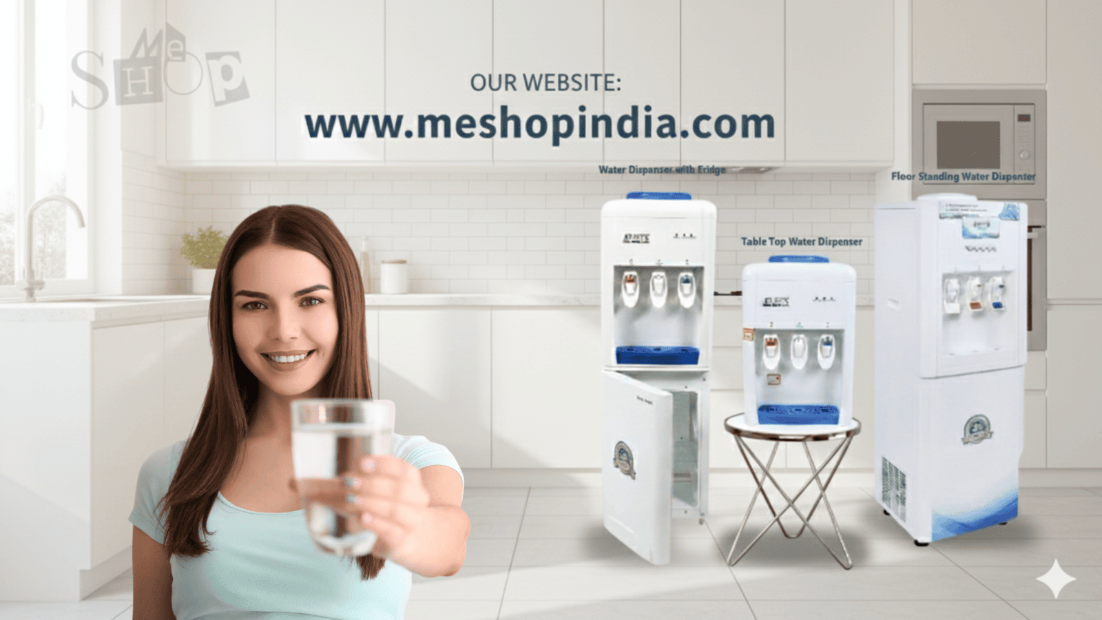 A stylish water dispenser shown as the centerpiece of a healthy hydration routine.