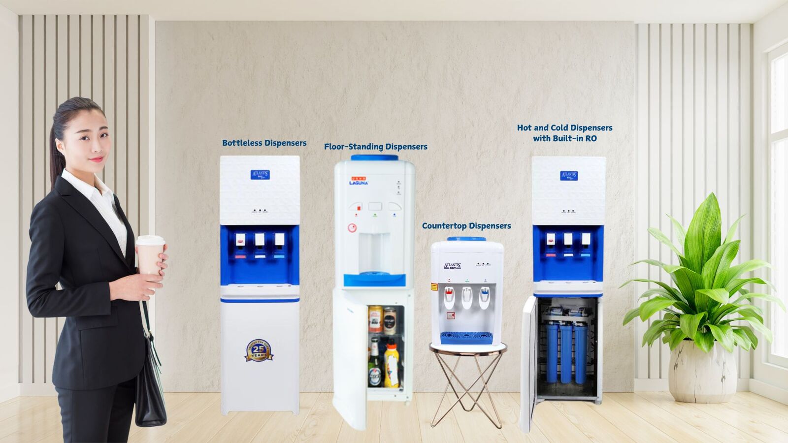 Types of Filtered Water Dispensers