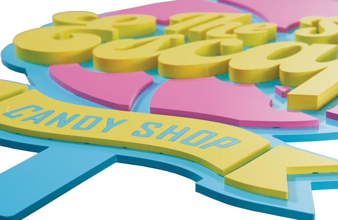 Alumunim flat cut signs Alumunim flat cut signs