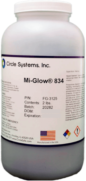 Mi-Glow 834 Water based fluorescent Wet Method Mi-Glow 834 Water based fluorescent Wet Method