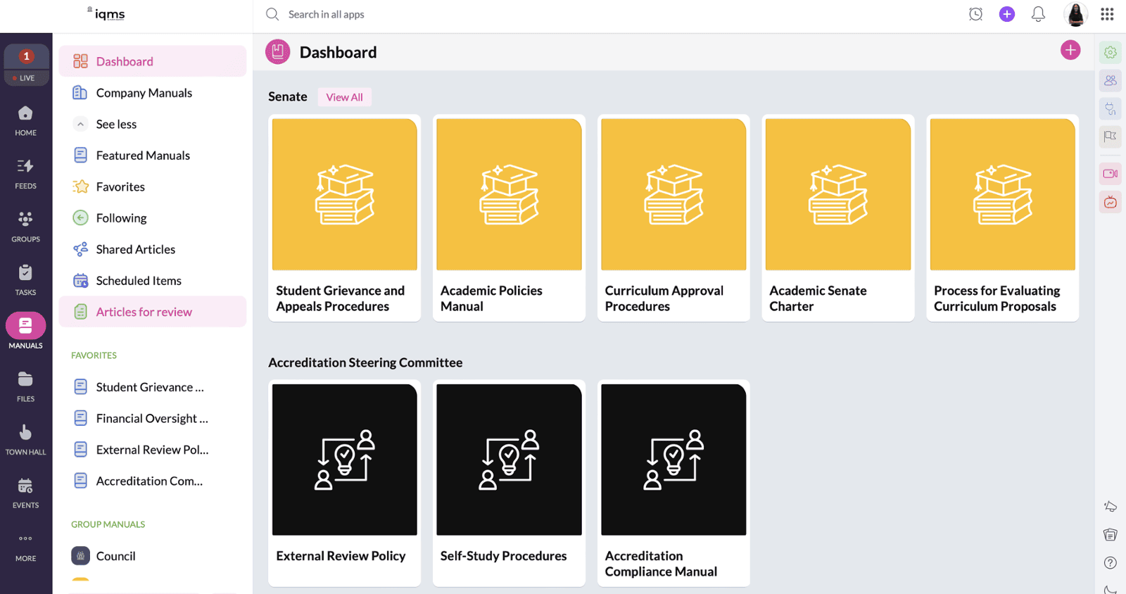 iQMS Manuals iQMS Manuals