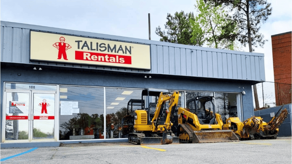 Talisman Rentals Marietta storefront – equipment & tool rental Talisman Rentals Marietta storefront – equipment & tool rental