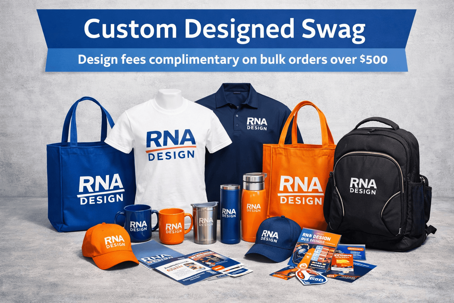 Custom Designed Swag