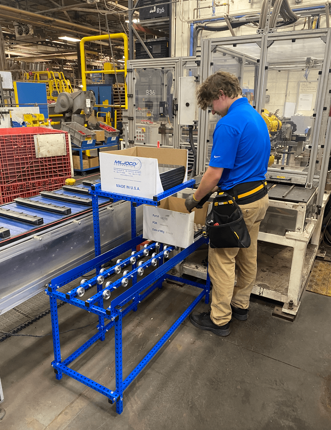 Flow Cart with rollers 