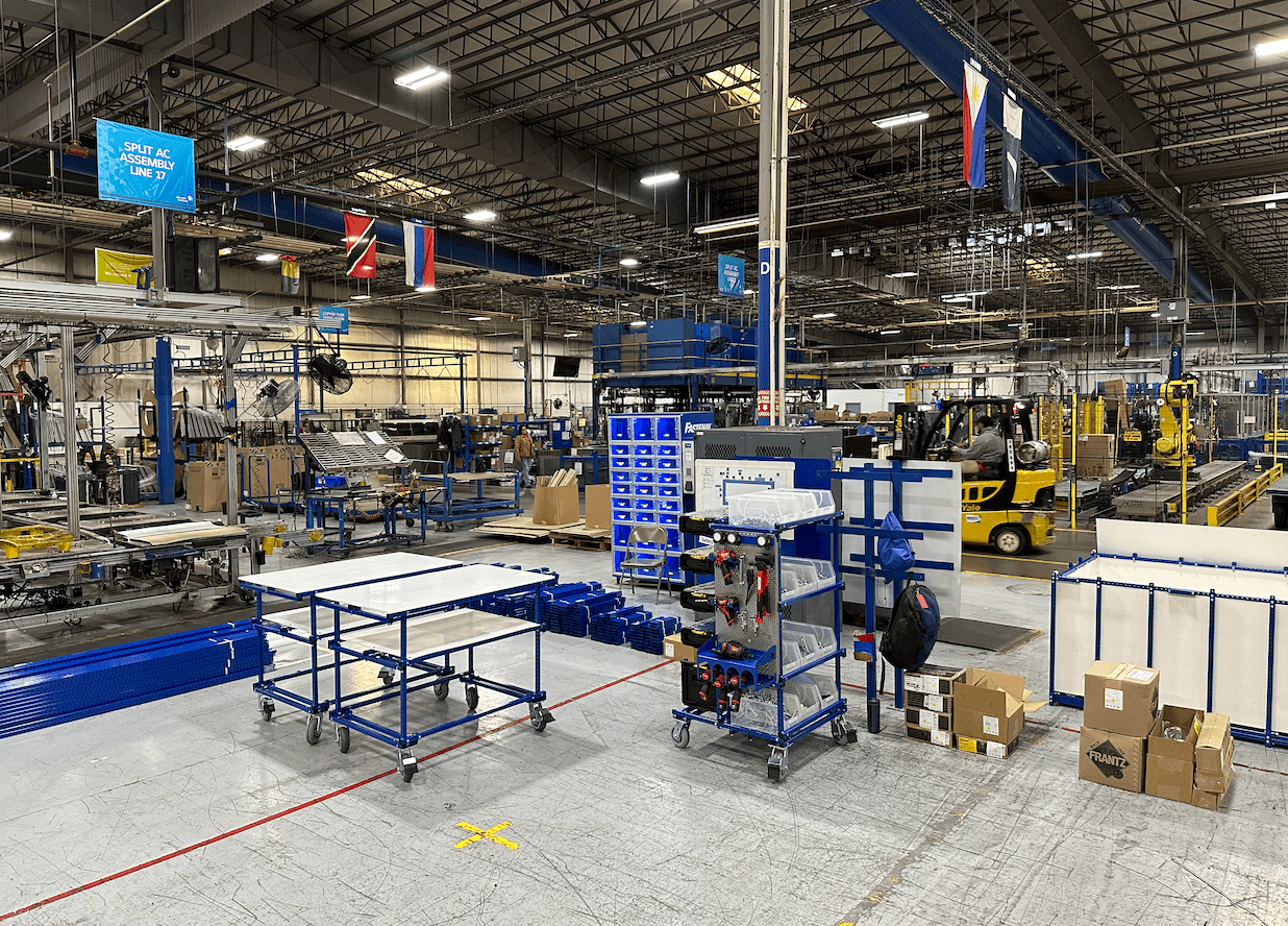 Johnson Controls Kaizen Week Set up