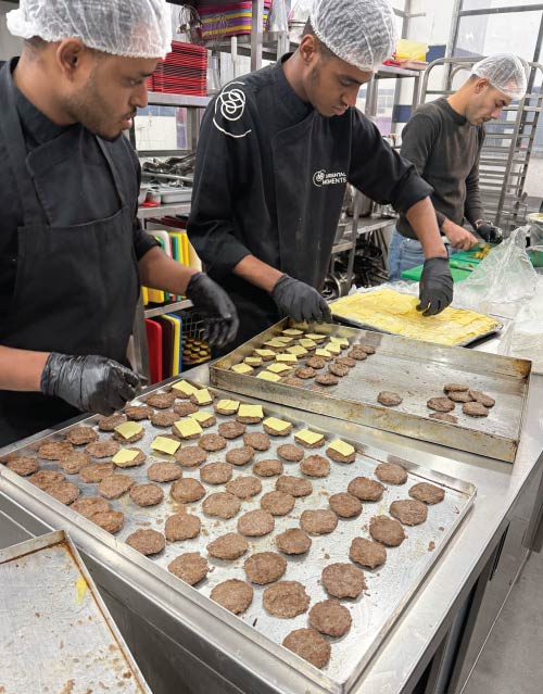 High-volume packaged food production for Amazon Egypt rotating workforce High-volume packaged food production for Amazon Egypt rotating workforce