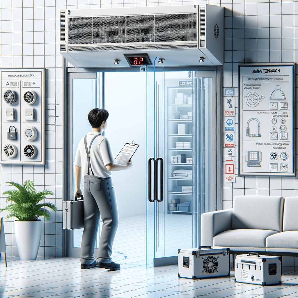 air curtain maintenance tips