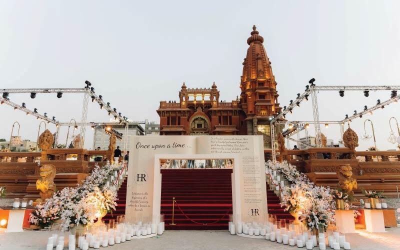 Baron entrance at a Helmy &amp; Reem wedding