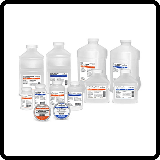 Sterile Water and Irrigation Supplies Sterile Water and Irrigation Supplies