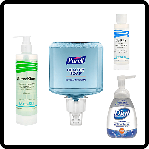 Hand Soaps and Sanitizers Hand Soaps and Sanitizers