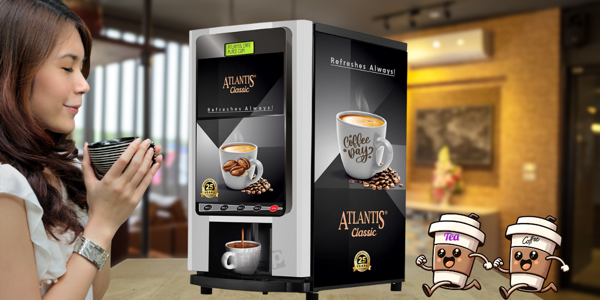 Atlantis Classic Hot Beverage Vending Machine Atlantis Classic Hot Beverage Vending Machine