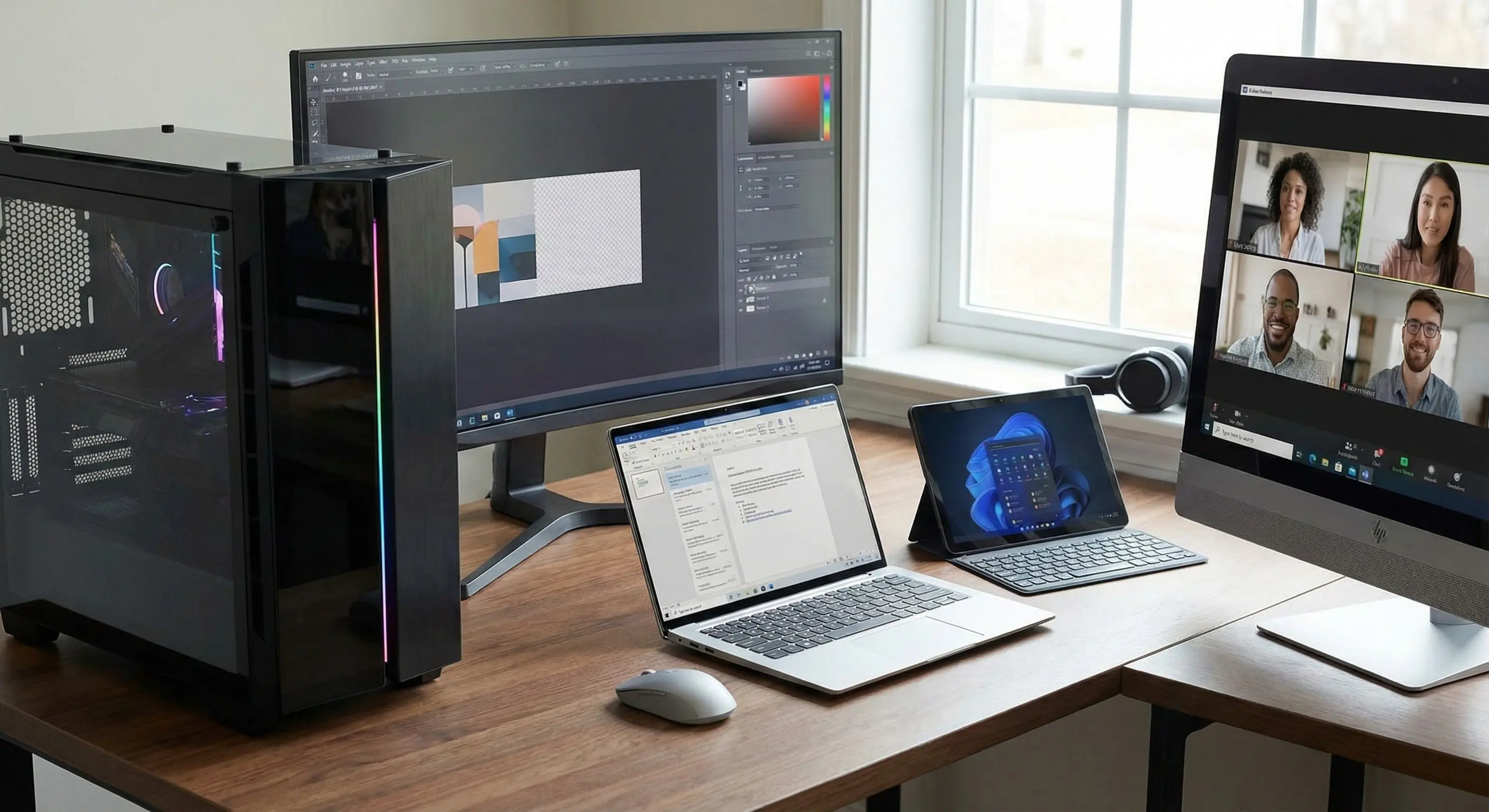 Laptops Desktop Computers and Gaming PC Collection Starjab Qatar