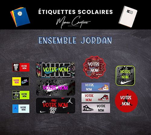 Étiquettes Scolaires Étiquettes Scolaires
