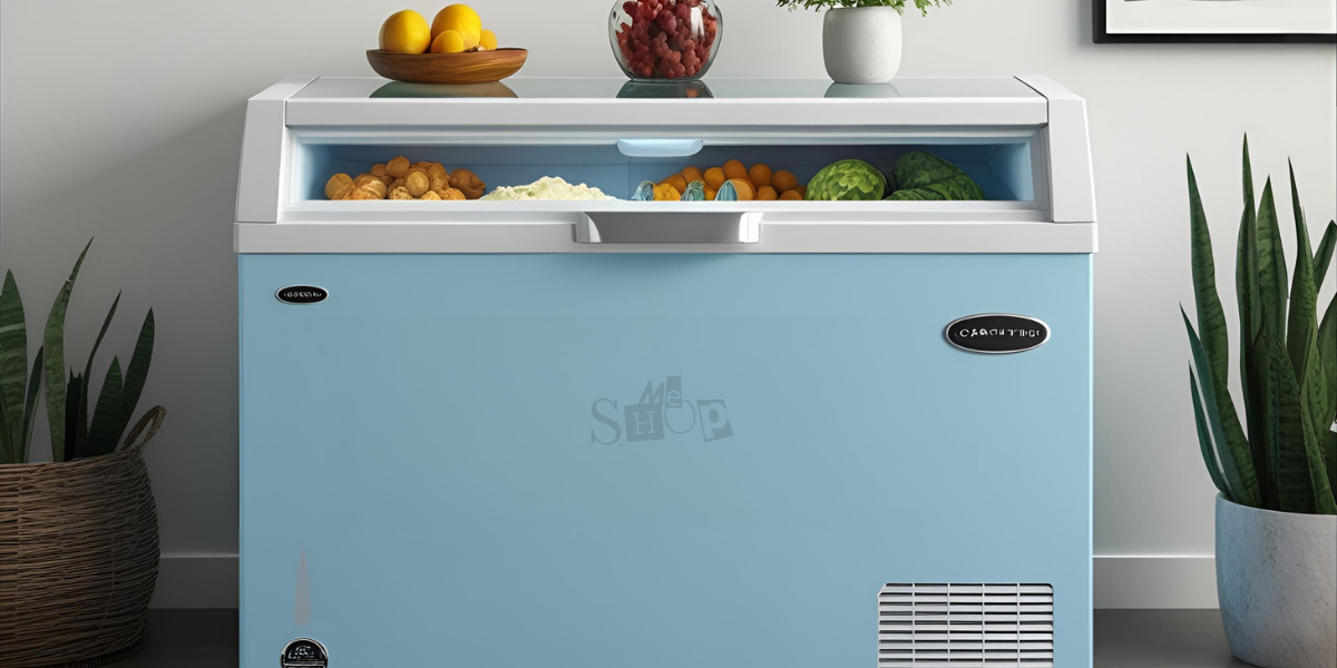 Glass display deep freezer filled with various ice cream tubs. Glass display deep freezer filled with various ice cream tubs.