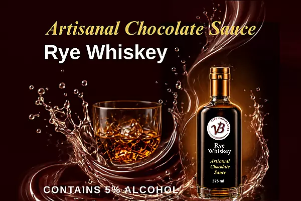 Rye Whiskey Artisanal Chocolate Sauce