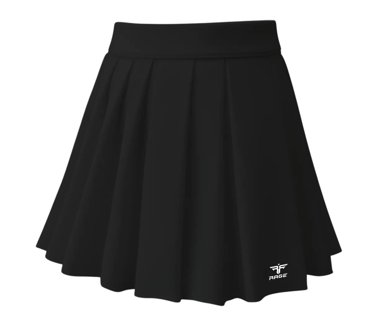 Jet Black Skort