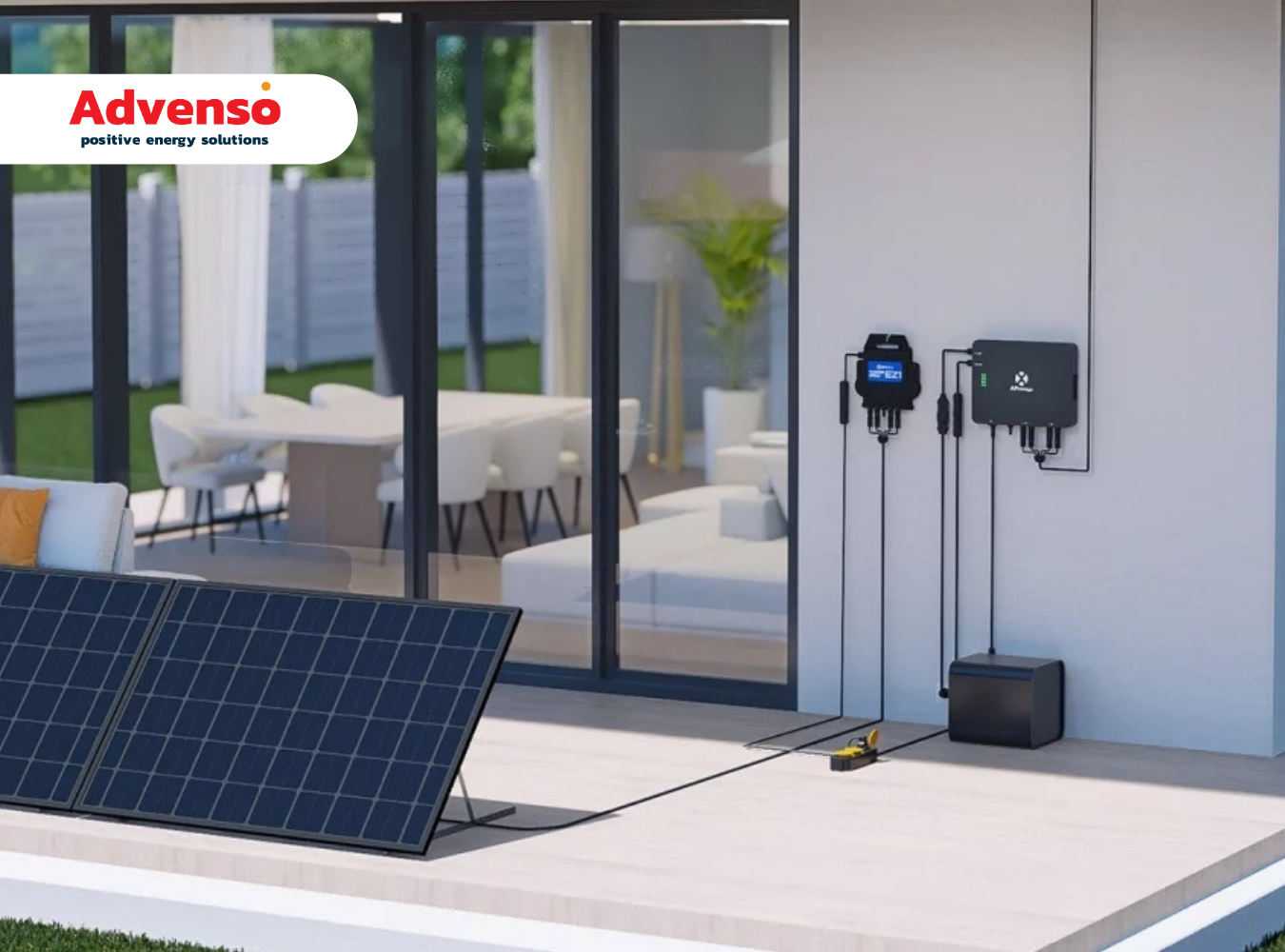 2 Stekkerpanelen + Thuisbatterij 2 Stekkerpanelen + Thuisbatterij