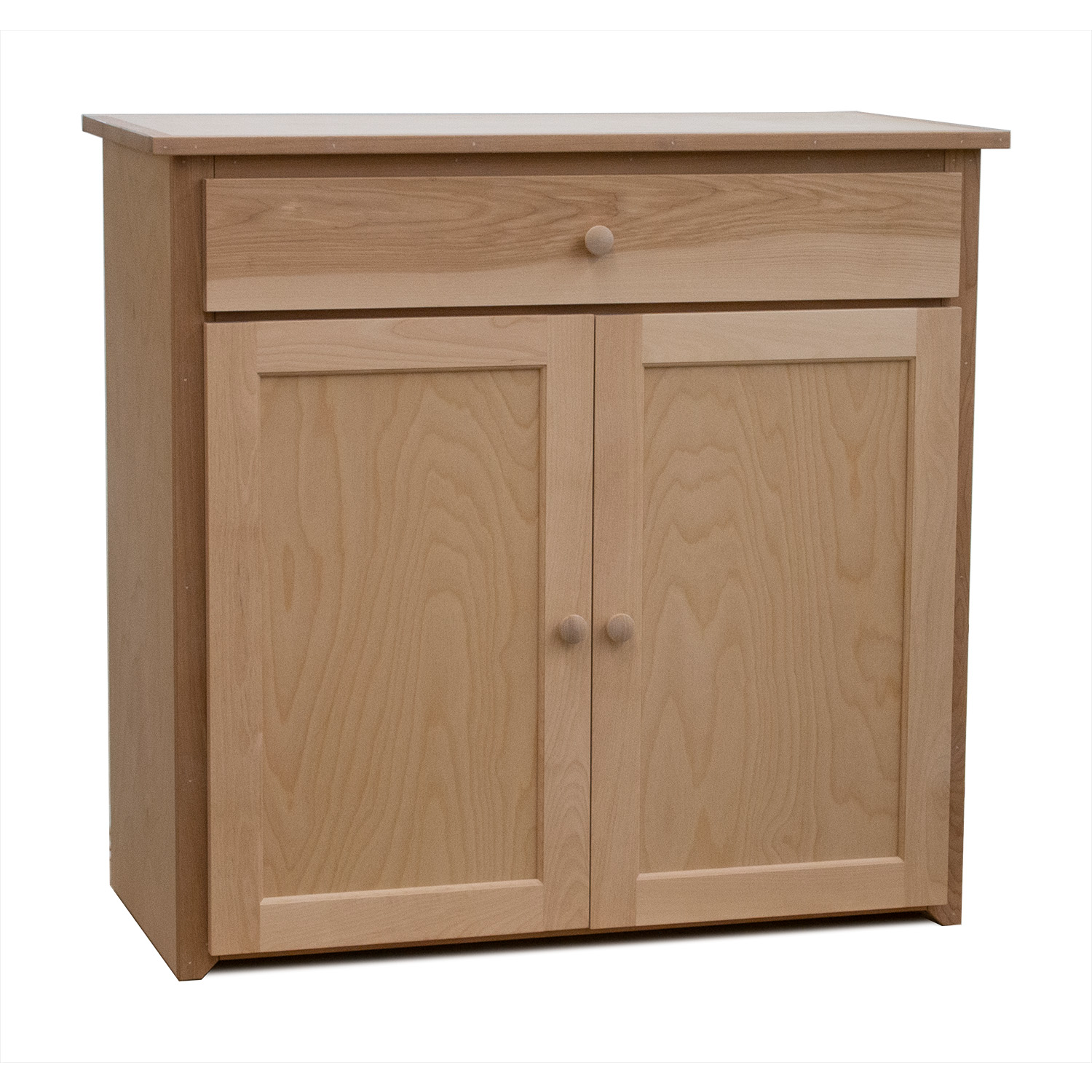 Custom hardwood cabinets handcrafted in Massachusetts kitchen