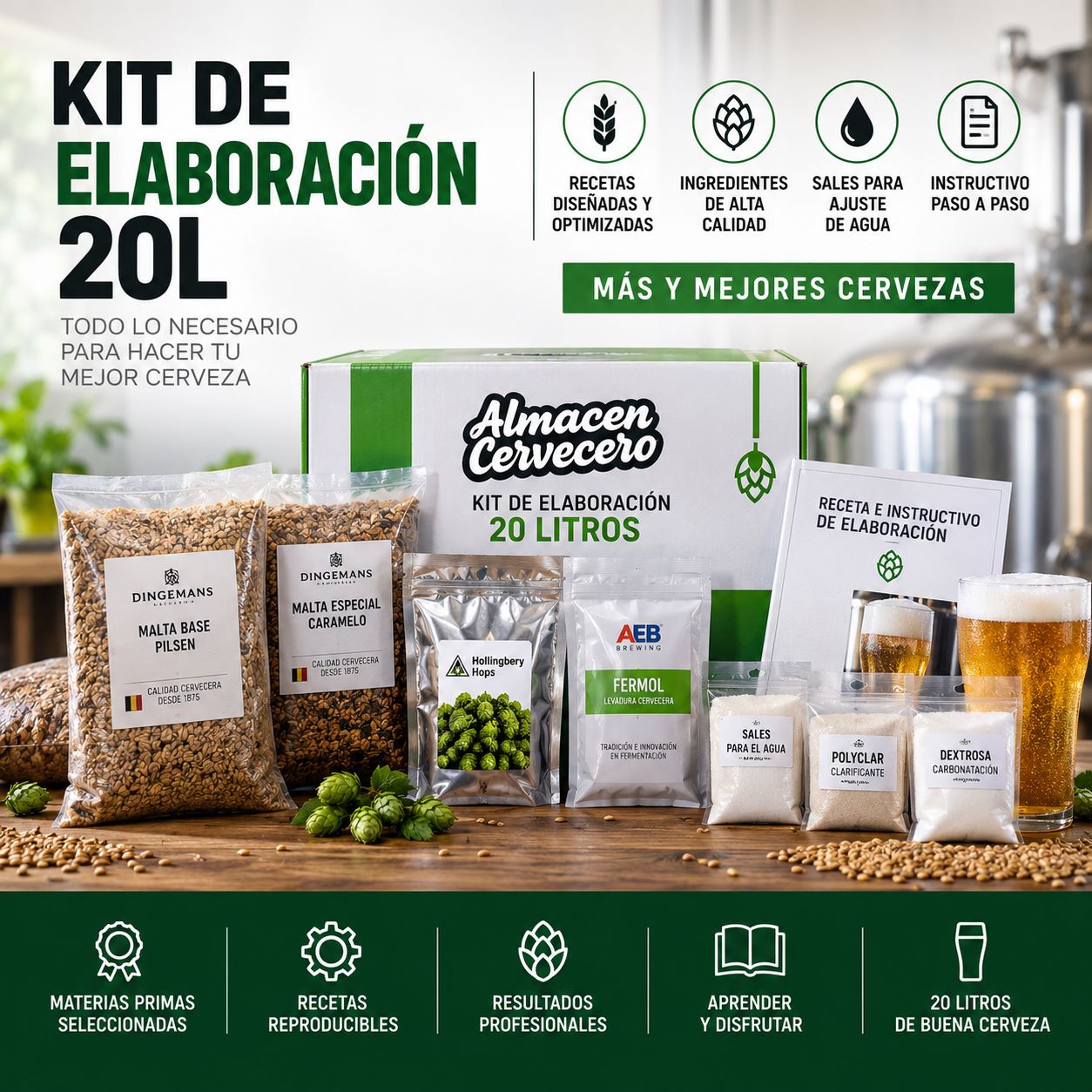 Kit Elaboración 20L