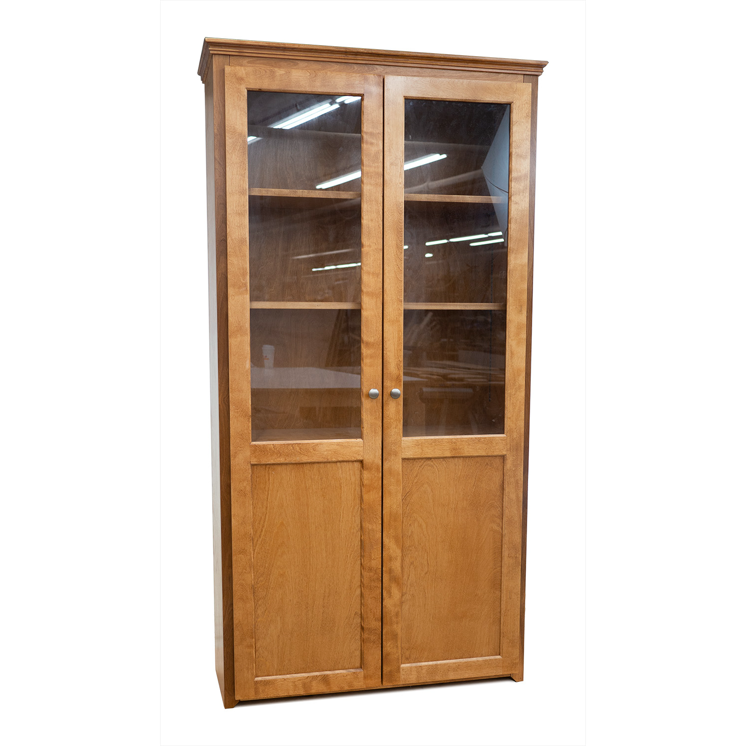 Glass door dining room display cabinet by GranVilla Designs