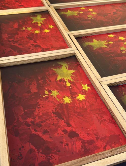 China branding at event