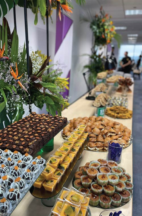 Lunch finger food buffet and Food Waste Conference Lunch finger food buffet and Food Waste Conference