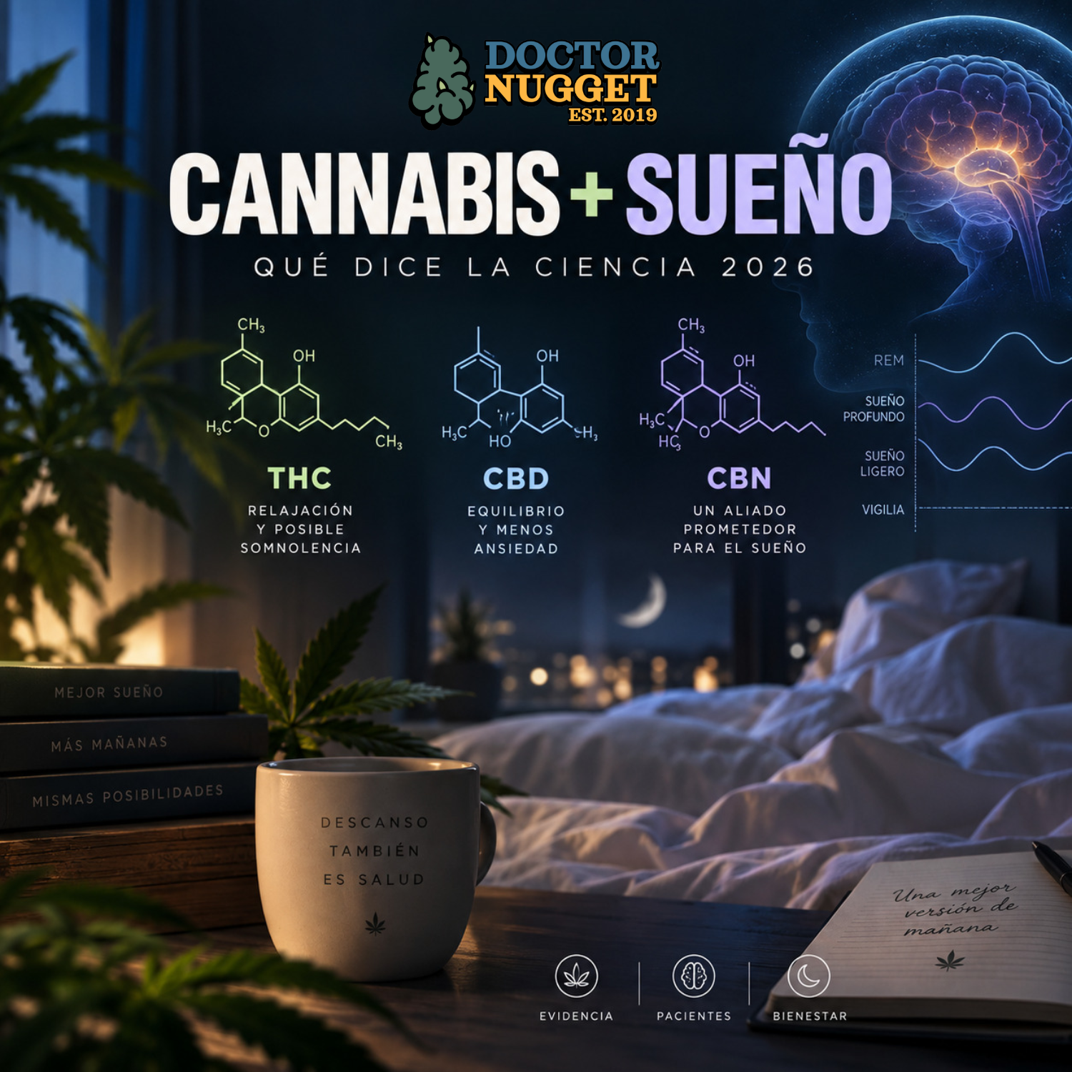 cannabis y sueño dr nugget 