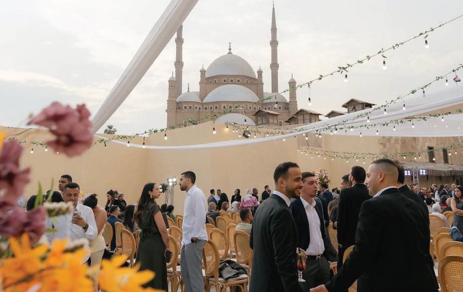 Guests at a Dar Darb mini wedding Sept 2025 Guests at a Dar Darb mini wedding Sept 2025