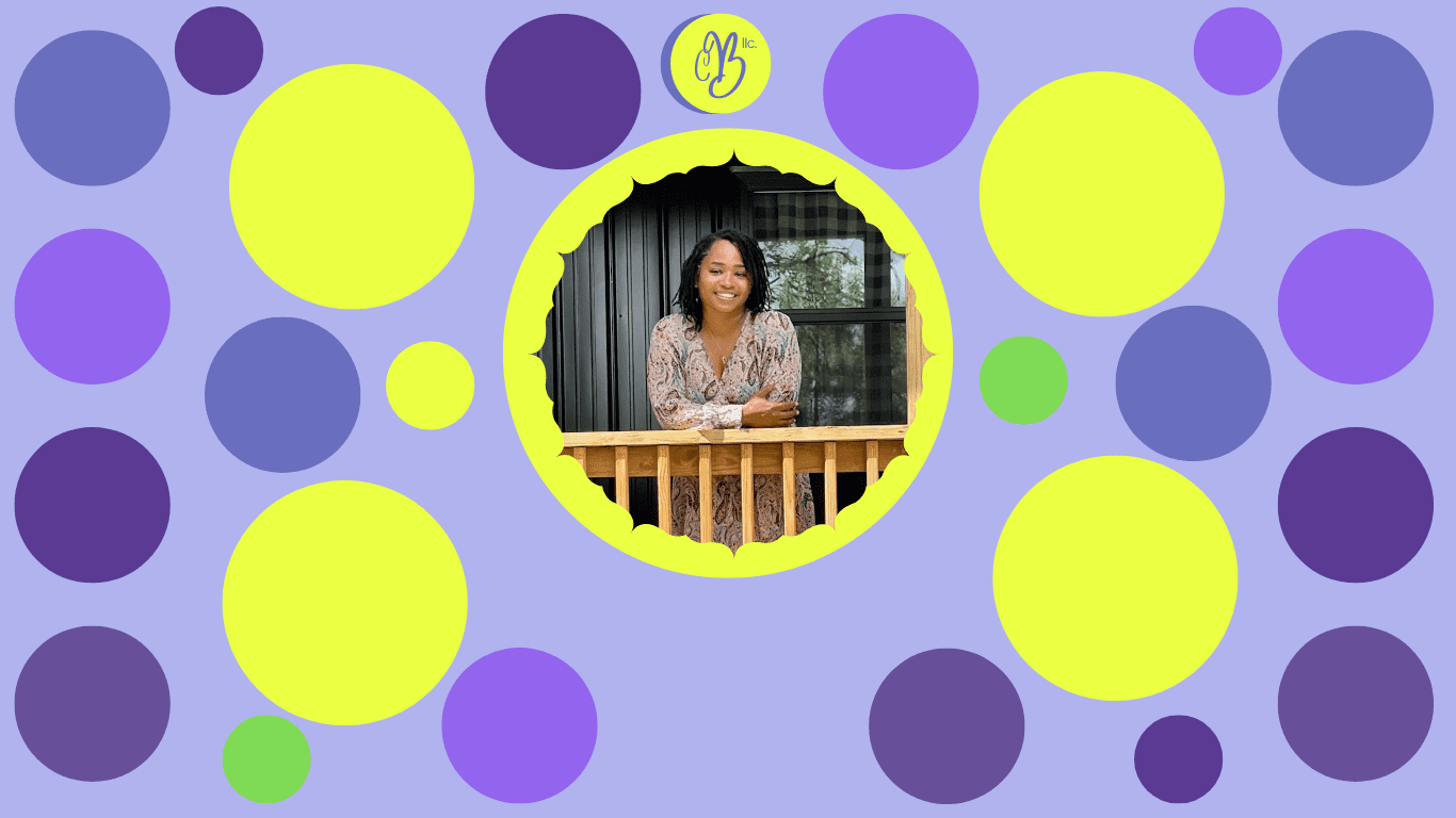 Photo of Fran with dots