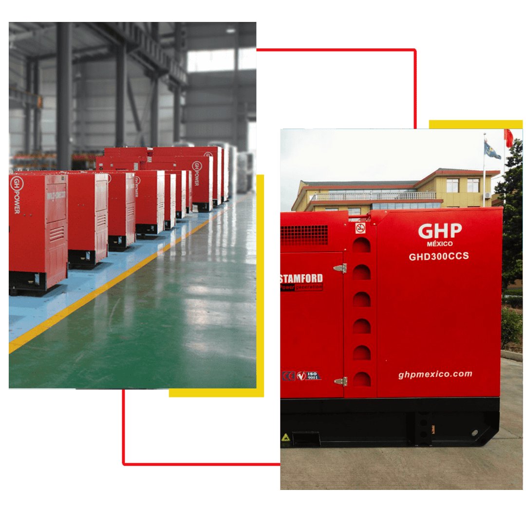 Generadores Diesel para la construcción