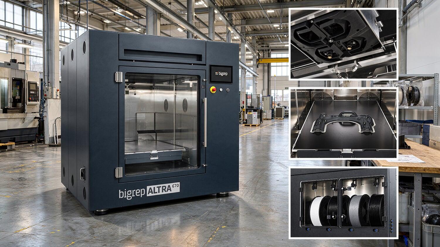 BigRep Pro Metering Extruder Technology