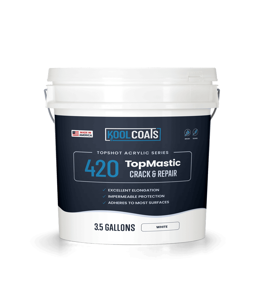 TopShot Select 10 Year Acrylic Roof Coating for Metal Roof Restoration TopShot Select 10 Year Acrylic Roof Coating for Metal Roof Restoration