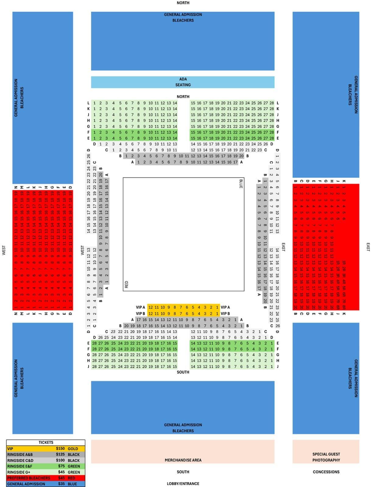 Portland Expo seating chart Portland Expo seating chart